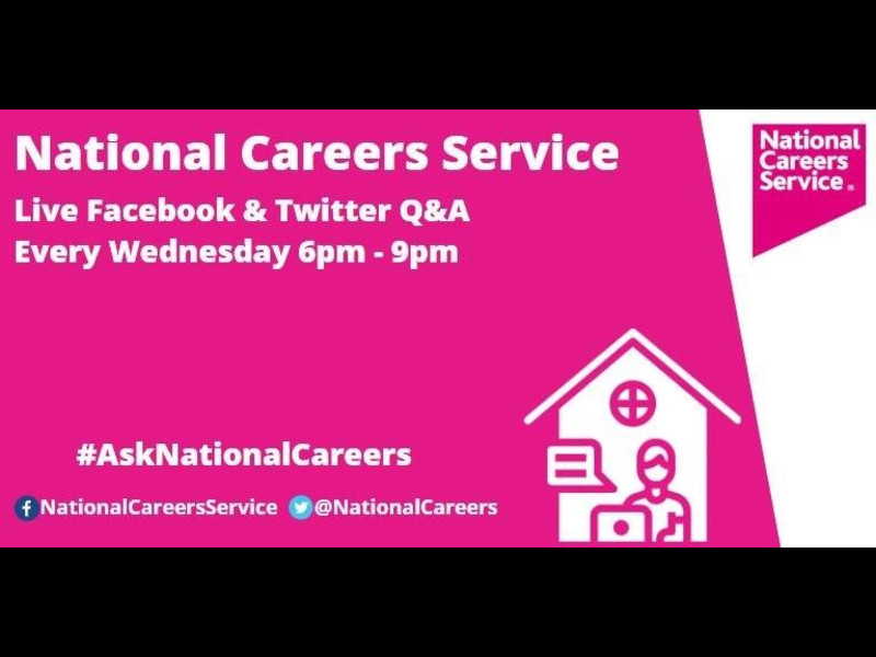National Careers Service – Live Facebook and Twitter Q&A